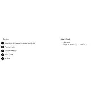 DELL LCD E2225HM - 21, 5"/VA/LED/1920x1080/16:9/100Hz/5ms/3000:1/250 cd/m2/DP/VGA/HDMI/VESA/3YNBD (210-BQMZ)