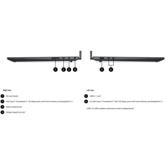 DELL NTB Pro Max Premium 16 MA16250/U7-265H/32GB/1TB SSD/16" FHD+ /IR Cam/NVIDIA RTX 2000/WLAN/Backlit Kb/W11P/3Y PS NBD