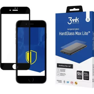 3mk tvrzené sklo HardGlass Max Lite Black pro Apple iPhone 7, 8, SE (2020/2022) 3mk tvrzené sklo HardGlass Max Lite Black pro Apple iPhone 7, 8, SE (2020/2022)