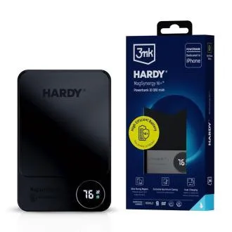 3mk powerbanka - HARDY MagSynergy Ni+ 10, 000mAh, bezdrátové nabíjení 3mk powerbanka - HARDY MagSynergy Ni+ 10, 000mAh, bezdrátové nabíjení