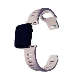 3mk řemínek Watch Strap pro Apple 38/40/41 mm Latte