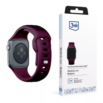 3mk řemínek Watch Strap pro Apple 38/40/41 mm Mulberry