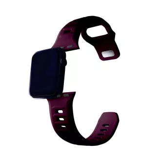 3mk řemínek Watch Strap pro Apple 38/40/41 mm Mulberry
