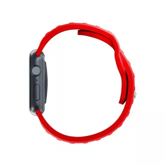 3mk řemínek Watch Strap pro Apple 38/40/41 mm Red