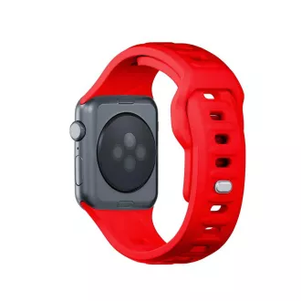 3mk řemínek Watch Strap pro Apple 38/40/41 mm Red