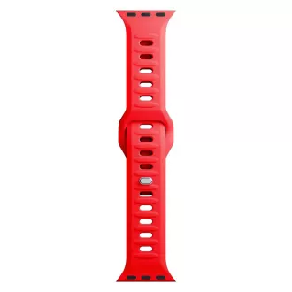 3mk řemínek Watch Strap pro Apple 38/40/41 mm Red