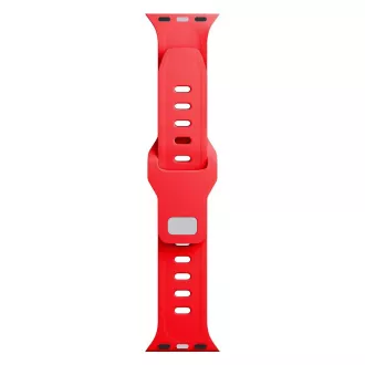 3mk řemínek Watch Strap pro Apple 38/40/41 mm Red