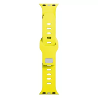 3mk řemínek Watch Strap pro Apple 38/40/41 mm Yellow