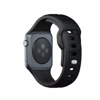 3mk řemínek Watch Strap pro Apple 42/44/45/49 mm Black