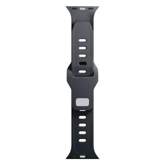 3mk řemínek Watch Strap pro Apple 42/44/45/49 mm Black