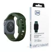 3mk řemínek Watch Strap pro Apple 42/44/45/49 mm Dark Green