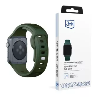 3mk řemínek Watch Strap pro Apple 42/44/45/49 mm Dark Green
