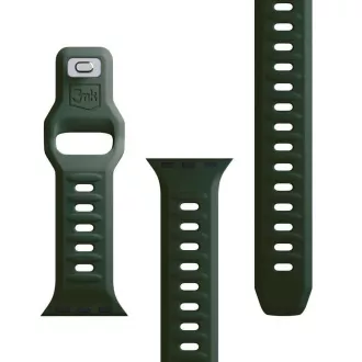 3mk řemínek Watch Strap pro Apple 42/44/45/49 mm Dark Green