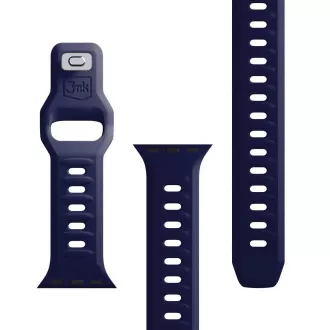 3mk řemínek Watch Strap pro Apple 42/44/45/49 mm Ocean Blue
