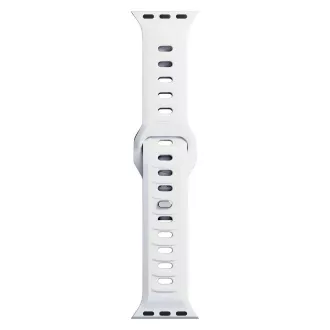 3mk řemínek Watch Strap pro Apple 42/44/45/49 mm White