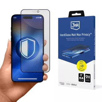 3mk tvrzené sklo HardGlass Matt Max Privacy pro Apple iPhone 13 Mini 3mk tvrzené sklo HardGlass Matt Max Privacy pro Apple iPhone 13 Mini