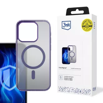 3mk ochranný kryt Frosty MagCase Purple pro Apple iPhone 13 Pro