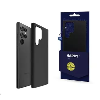 3mk ochranný kryt HARDY Android Silicone MagCase Black pro Samsung Galaxy S25+