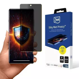 3mk ochranná folie Silky Matt Privacy pro Samsung Galaxy S25+ 3mk ochranná folie Silky Matt Privacy pro Samsung Galaxy S25+