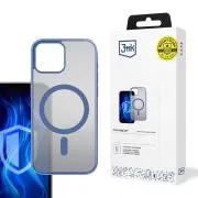 3mk ochranný kryt Frosty MagCase Blue pro Apple iPhone 17 Pro Max