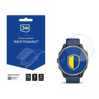 3mk hybridní sklo Watch Protection FlexibleGlass pro Garmin quatix 8 – 47mm