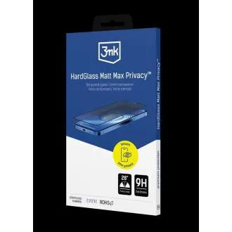 3mk tvrzené sklo HardGlass Matt Max Privacy pro Apple Iphone 17 Pro 3mk tvrzené sklo HardGlass Matt Max Privacy pro Apple Iphone 17 Pro