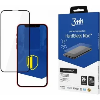 3mk tvrzené sklo HardGlass MAX Black pro Apple iPhone 13 mini 3mk tvrzené sklo HardGlass MAX Black pro Apple iPhone 13 mini