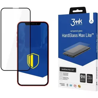 3mk tvrzené sklo HardGlass Max Lite Black pro Apple iPhone 13 / 13 Pro / 14