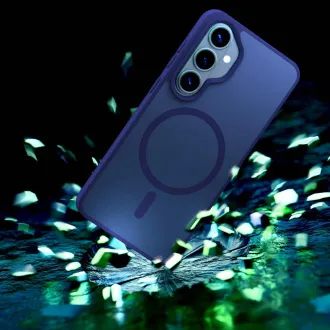 3mk ochranný kryt Smoke MagCase Blue pro Samsung Galaxy S26+ 3mk ochranný kryt Smoke MagCase Blue pro Samsung Galaxy S26+