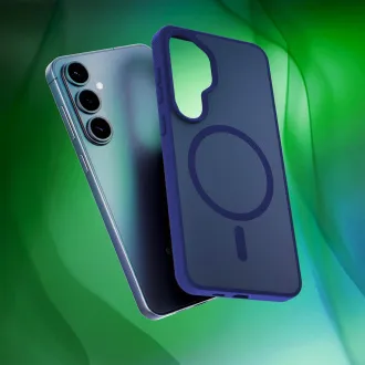 3mk ochranný kryt Smoke MagCase Blue pro Samsung Galaxy S26+ 3mk ochranný kryt Smoke MagCase Blue pro Samsung Galaxy S26+