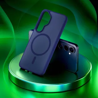 3mk ochranný kryt Smoke MagCase Blue pro Samsung Galaxy S26+ 3mk ochranný kryt Smoke MagCase Blue pro Samsung Galaxy S26+