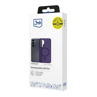 3mk ochranný kryt Smoke MagCase Purple pro Samsung Galaxy S26+