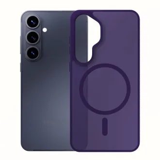 3mk ochranný kryt Smoke MagCase Purple pro Samsung Galaxy S26+