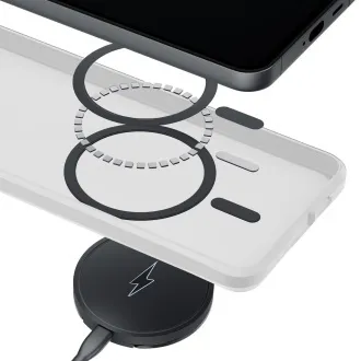 3mk ochranný kryt Smoke MagCase White pro Samsung Galaxy S26 3mk ochranný kryt Smoke MagCase White pro Samsung Galaxy S26