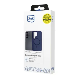 3mk ochranný kryt Smoke MagCase Blue pro Samsung Galaxy S26 Ultra 3mk ochranný kryt Smoke MagCase Blue pro Samsung Galaxy S26 Ultra