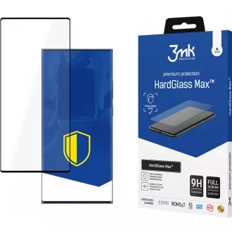 3mk HardGlass MAX Black pro Samsung Galaxy S22 Ultra (SM-S908)