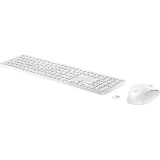 HP 650 Wireless Keyboard & Mouse- CZ/SK klávesnice a myš, bílá