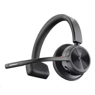 Poly Voyager 4310 bezdrátová náhlavní souprava MS Teams, BT700 USB-A adaptér, mono