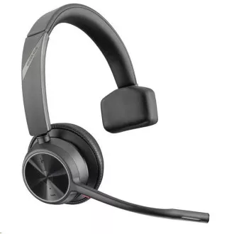 Poly Voyager 4310 bezdrátová náhlavní souprava, BT700 USB-A adaptér, mono, nabíjecí stojánek