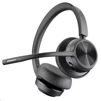 Poly Voyager 4320 bezdrátová náhlavní souprava, BT700 USB-A adaptér, stereo, nabíjecí stojánek