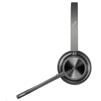 Poly Voyager 4320 MS Teams bezdrátová náhlavní souprava, BT700 USB-C adaptér, stereo