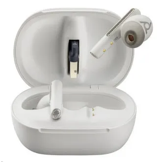 Poly Voyager Free 60+ bluetooth headset, BT700 USB-A adaptér, dotykové nabíjecí pouzdro, bílá Poly Voyager Free 60+ bluetooth headset, BT700 USB-A adaptér, dotykové nabíjecí pouzdro, bílá