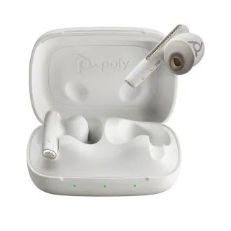 Poly Voyager Free 60 bluetooth headset, BT700 USB-C adaptér, nabíjecí pouzdro, bílá Poly Voyager Free 60 bluetooth headset, BT700 USB-C adaptér, nabíjecí pouzdro, bílá