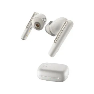 Poly Voyager Free 60 bluetooth headset, BT700 USB-C adaptér, nabíjecí pouzdro, bílá Poly Voyager Free 60 bluetooth headset, BT700 USB-C adaptér, nabíjecí pouzdro, bílá