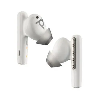 Poly Voyager Free 60 bluetooth headset, BT700 USB-C adaptér, nabíjecí pouzdro, bílá Poly Voyager Free 60 bluetooth headset, BT700 USB-C adaptér, nabíjecí pouzdro, bílá