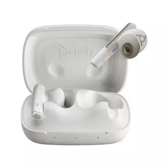 Poly Voyager Free 60 MS Teams bluetooth headset, BT700 USB-C adaptér, nabíjecí pouzdro, bílá Poly Voyager Free 60 MS Teams bluetooth headset, BT700 USB-C adaptér, nabíjecí pouzdro, bílá