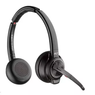 Poly Savi 8220 UC-M náhlavní souprava, DECT, ANC, USB-A, stereo