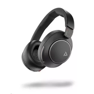Poly Voyager Surround 80 bezdrátová náhlavní souprava, BT700 USB-C adaptér, USB-C/A adaptér, stereo