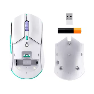 HyperX Pulsefire Haste 2 Core Wireless White Gaming Mouse - Myš