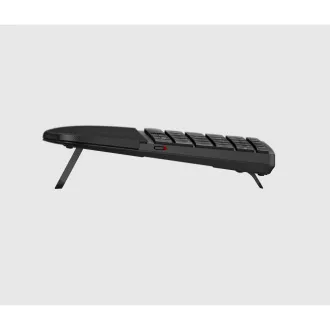 HP 680 Comfort Dual-Mode Keyboard- bezdrátová ergonomická klávesnice CZ/SK
